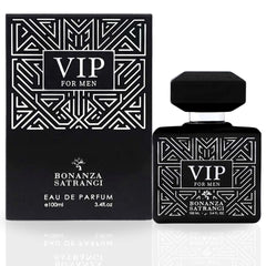 VIP for Men EDP Spray 100ML (3.4OZ) by Bonanza Satrangi | Long Lasting, Refreshing, Floral, Oudy, Musky, Luxurious Fragrances.