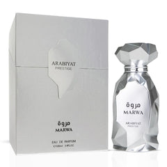 Marwa Eau de Parfum Spray 100ml (3.4 oz) by Arabiyat Prestige