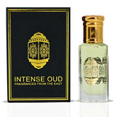 Dark Amber Perfume Oil 12ML (0.40 OZ) With Black Gift Box By Intense Oud | Floral Jasmine, Warm Amber & Creamy Vanilla.