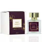 Silky Violet Eau de Parfum Spray 65ml (2.2 oz) by Flower Scents | Bright Bergamot, Soft Powdery Violet and a Sophisticated Woody Dry-Down