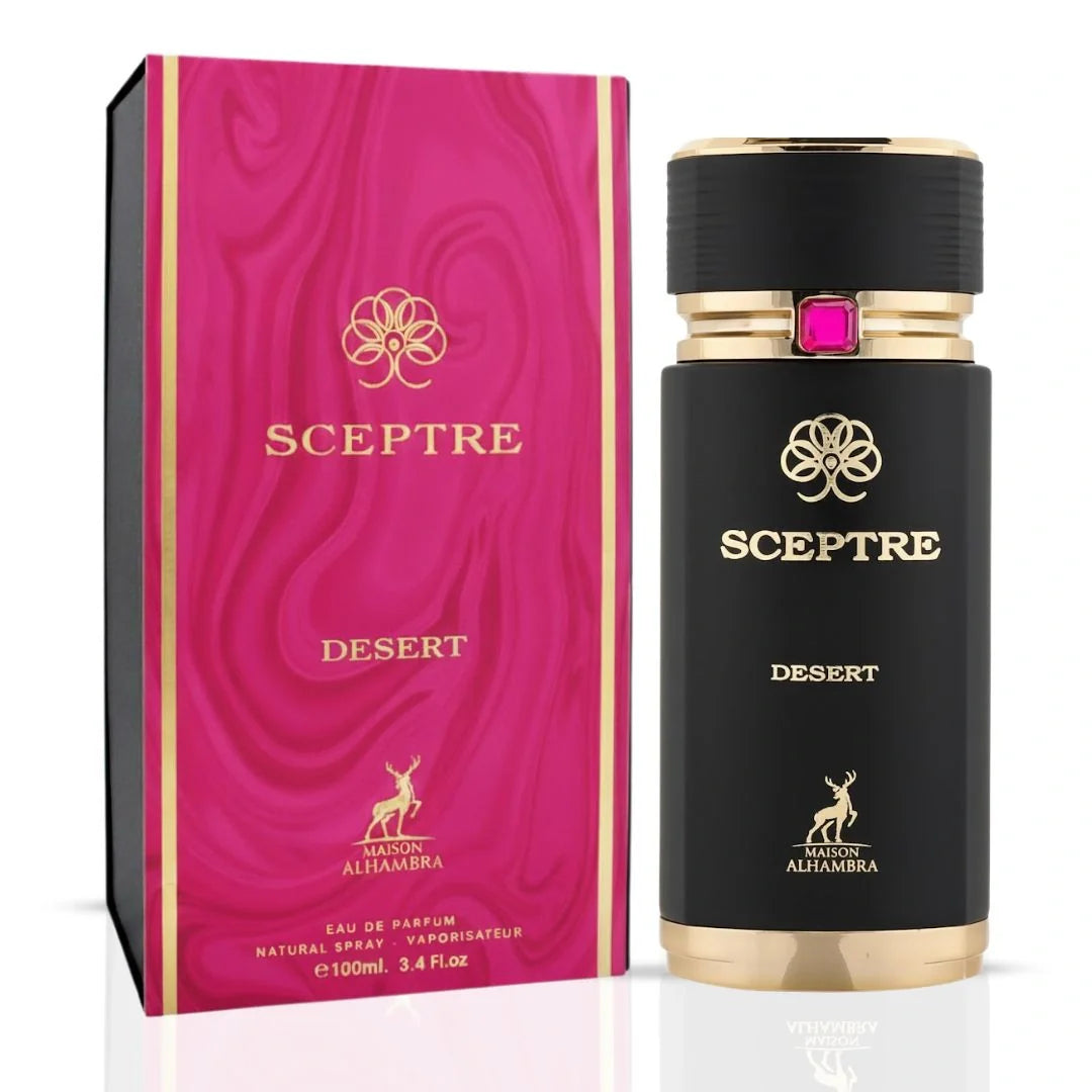 Sceptre Desert Eau de Parfum Spray 100ml (3.4 oz) by Maison Alhambra - Intense Oud