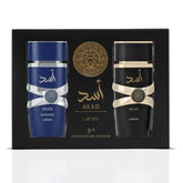 Asad & Asad Zanzibar EDP Spray 100ML (3.4 OZ)Gift Set by Lattafa