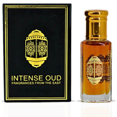 Dark Oud Ispahan Perfume Oil 12ML (0.40 OZ) With Black Gift Box By Intense Oud | A Bold Fusion Of Rose, Saffron & Oud For A Smoky, Opulent Scent.