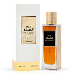 Oud Al Huyam EDP Spray 200ML (6.76 OZ) by Rasasi | Long Lasting, Refreshing, Floral, Luxurious Unisex Scent.
