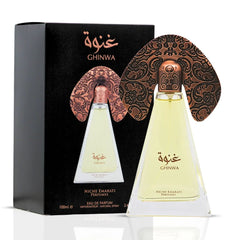 Niche Emarati Ghinwa Eau de Parfum Spray 100ml (3.4 oz) by Lattafa