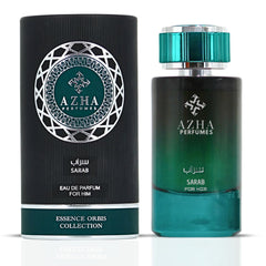 Sarab For Him Eau De Parfum Spray 100ML (3.4 OZ) by Azha | A Fusion of Floral & Woody Notes, Crowned with the Richness of Ambergris.