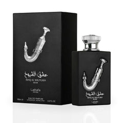 Ishq Al Shuyukh Silver EDP - 100mL (3.4 oz) by Lattafa Pride