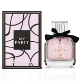 My Party Eau De Parfum Spray 100ML (3.4 OZ) By Maison Alhambra | Long Lasting, Fruity, Floral & Sweet Scent.