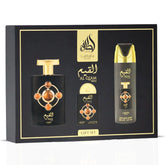 Lattafa Pride Al Qiam Gold 3-Piece Eau de Parfum Gift Set