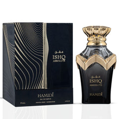 Ishq Absolute Eau de Parfum Spray 100ml (3.4 oz) by Hamidi - Intense Oud