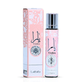 Yara Eau de Parfum Travel Spray 12ml (0.4 oz) by Lattafa | Tropical Luxury On-The-Go