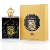 Sadar EDP Spray 100ML (3.4OZ) by MTJ | Long Lasting, Refreshing, Aquatic, Woody, Luxurious Unisex Scent.