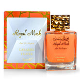 Royal Musk Caramel Toffee EDP 100ML (3.4 OZ) By SURRATI, Exotic Fragrances For Men & Women.