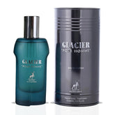 Glacier Pour Homme Eau De Parfum Spray 100ML (3.4 OZ) By Maison Alhambra | Long Lasting, Fresh, Spicy, Luxurious Fragrance.