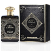 Oud Supreme EDP Spray 100ML (3.4 OZ) by Bonanza Satrangi | Long Lasting, Refreshing, Warm Woody, Musky, Luxurious Fragrance.