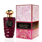 Safeer Al Ward Eau de Parfum spray by Ard Al Zaafaran, 100ml bottle, elegant design with floral and woody fragrance notes.