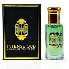 Fajr Perfume Oil 12ML (0.40 OZ) With Black Gift Box By Intense Oud | A Fresh Citrus Opening With Warm Musk, Sandalwood & Amber Base.