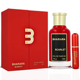 Bharara Scarlet Eau De Parfum Spray 100ML (3.4 OZ) By BHARARA | A Long-Lasting Symphony of Citrus, Florals, and Sensual Woods.