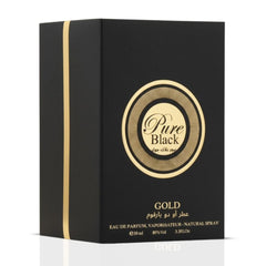 Pure Black Gold Eau de Parfum Spray 100ml (3.4 oz) by Oud Elite