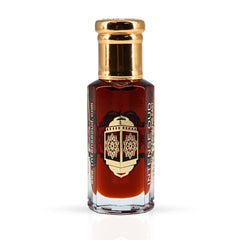 Mukhallat Al Zafran Perfume Oil 12ML (0.40 OZ) With Black Gift Box By Intense Oud | Long Lasting, Exotic, Spicy, Sweet Scent.