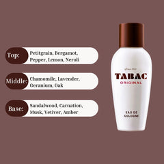Tabac Original Eau De Cologne 4ML (0.13 OZ) by Maurer & Wirtz | Long Lasting & Luxurious, Fragrance Miniatures.
