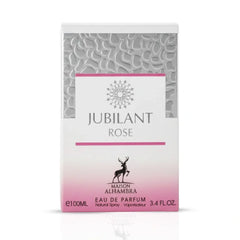 Jubilant Rose Eau de Parfum Spray 100ml (3.4 oz) by Maison Alhambra - Intense Oud