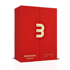 Bharara Scarlet Eau De Parfum Spray 100ML (3.4 OZ) By BHARARA | A Long-Lasting Symphony of Citrus, Florals, and Sensual Woods.