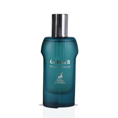 Glacier Pour Homme Eau De Parfum Spray 100ML (3.4 OZ) By Maison Alhambra | Long Lasting, Fresh, Spicy, Luxurious Fragrance.