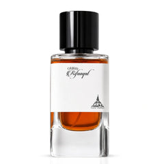 Rifaaqat Eau de Parfum spray by Paris Corner, 80ml bottle, featuring elegant packaging and a sleek perfume design.