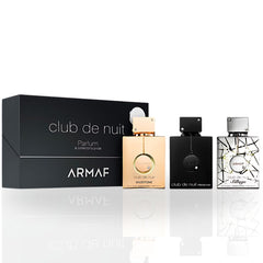 3PC Club De Nuit Collector's Pride Parfum Gift Set - EDP Sprays 30ML (1 OZ) By Armaf