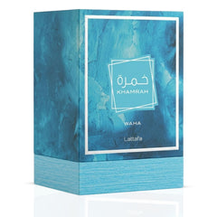 Khamrah Waha Eau de Parfum Spray 100ml (3.4 oz) by Lattafa