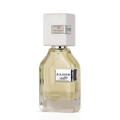 Ard Al Zaafaran Saheb Intense Eau de Parfum Spray 100ml with elegant bottle and intricate design, showcasing the luxury fragrance.