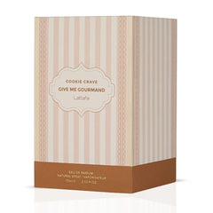 Cookie Crave Eau de Parfum Spray 75ml (2.5 oz) by Lattafa