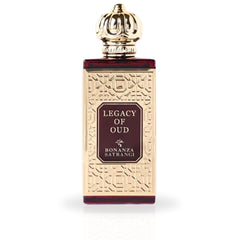 Legacy of Oud EDP Spray 75ML (2.53 OZ) by Bonanza Satrangi | Long Lasting, Leathery, Spicy, Floral, Luxurious Fragrance.