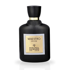 Maestro For Him EDP Spray 100ML (3.4 OZ) by Bonanza Satrangi | Long Lasting, Citrusy, Floral, Musky, Luxurious Fragrance.
