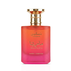 Paris Corner Taskeen Marina Eau de Parfum spray 100ml bottle with elegant packaging and floral design.