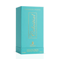 Celestial Emir Eau de Parfum spray by Paris Corner, 100ml, featuring a sleek bottle with celestial-themed design.