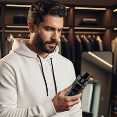 Odyssey Homme Deodorant Spray by Armaf, 200ml, features a sleek bottle with a spray nozzle, designed for men's deodorant.