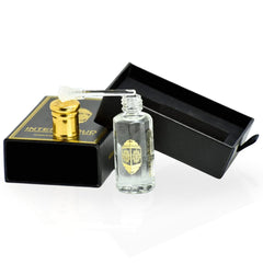 Musk Abiyad Perfume Oil 12ML (0.40 OZ) With Black Gift Box By Intense Oud | Soft Woods & Fresh Neroli, Wrapped In Warm Musk.