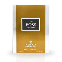 The Boss Pour Homme EDP Spray 100ML (3.4 OZ) by Bonanza Satrangi | Long Lasting, Refreshing, Floral, Woody, Luxurious Fragrance.