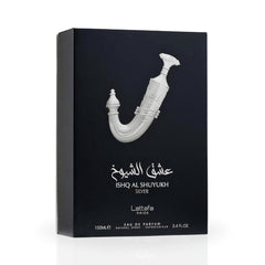 Ishq Al Shuyukh Silver EDP - 100mL (3.4 oz) by Lattafa Pride