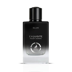 Exquisite Club Pour Homme Eau De Parfum Spray 100ML (3.4 OZ) by Maison Alhambra | A Fresh, Spicy Start with Floral Elegance & a Warm, Smooth Finish.