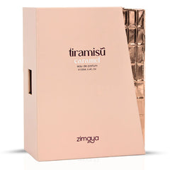 Tiramisu Caramel Eau De Parfum Spray 100ML (3.4 OZ) by Zimaya | A Sweet Blend of Caramel, Honey & Whiskey for a Sensual & Slightly Boozy Fragrance.