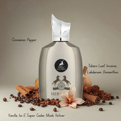 Hercules Eau de Parfum Spray 100ml (3.4 oz) by Maison Alhambra - Intense Oud