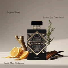 Infini Oud Joyous Eau de Parfum Spray 100ml (3.4 oz) by Maison Alhambra