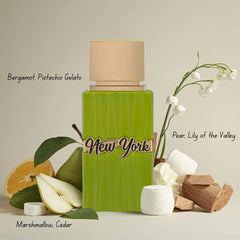 New York Life Eau de Parfum Spray 100ml (3.4 oz) by Hamidi