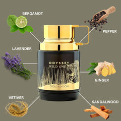 Odyssey Wild One Pour Homme EDP Spray 60ML (2.02 OZ) By Armaf