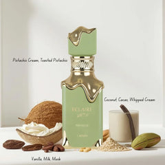 Eclaire Pistache Eau de Parfum Spray 100ml (3.4 oz) by Lattafa