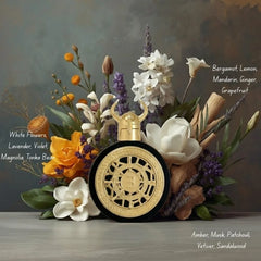 Bharara Viking Cairo Eau De Parfum spray bottle, 100ml, with sleek design and black cap, by Bharara.