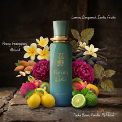 Fayora Oshino Eau de Parfum Spray by Paris Corner, 100ml bottle with elegant packaging and floral fragrance design.